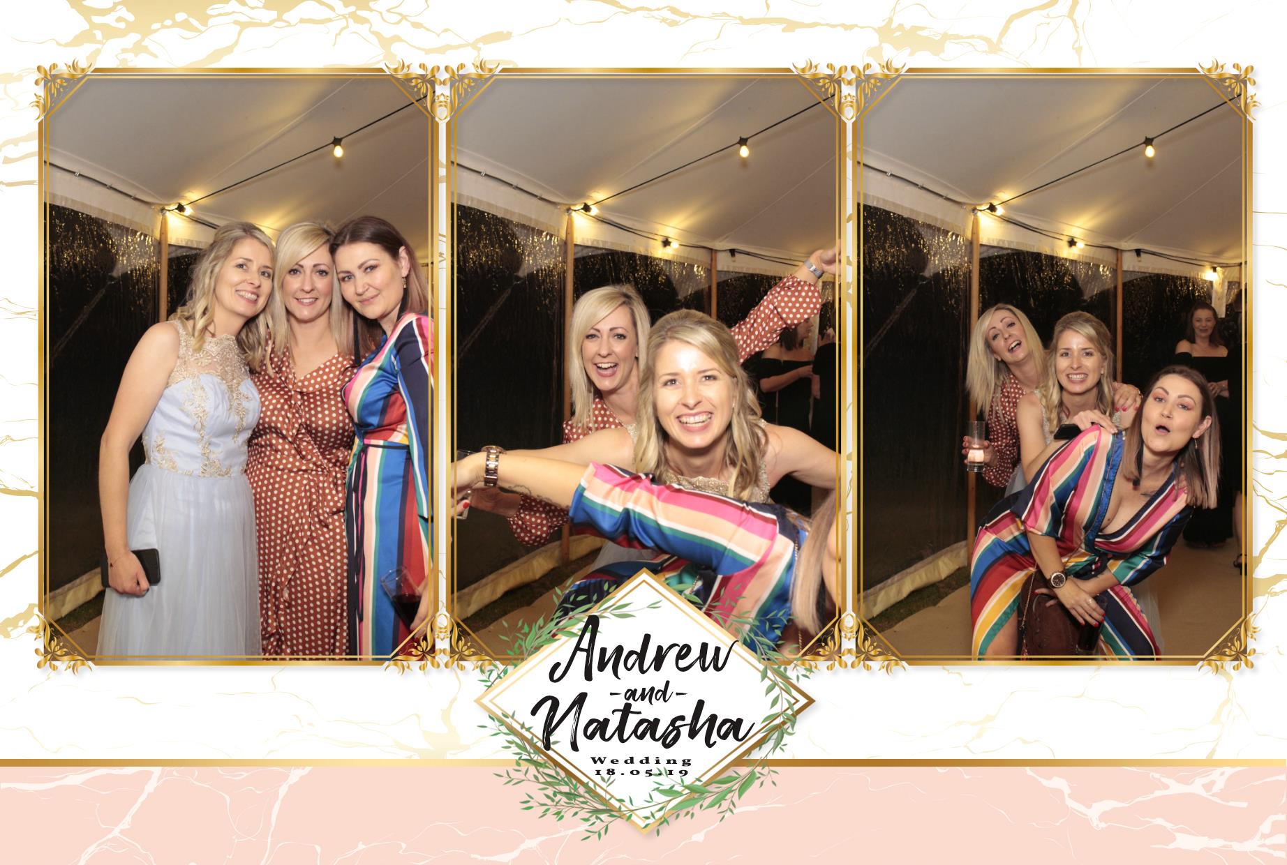 Andrew & Natasha's Wedding  | View more photos from the event at gallery.myphotoboothexperience.co.uk/u/MyPhotoBoothExperienceLtd/Andrew-Natashas-Wedding